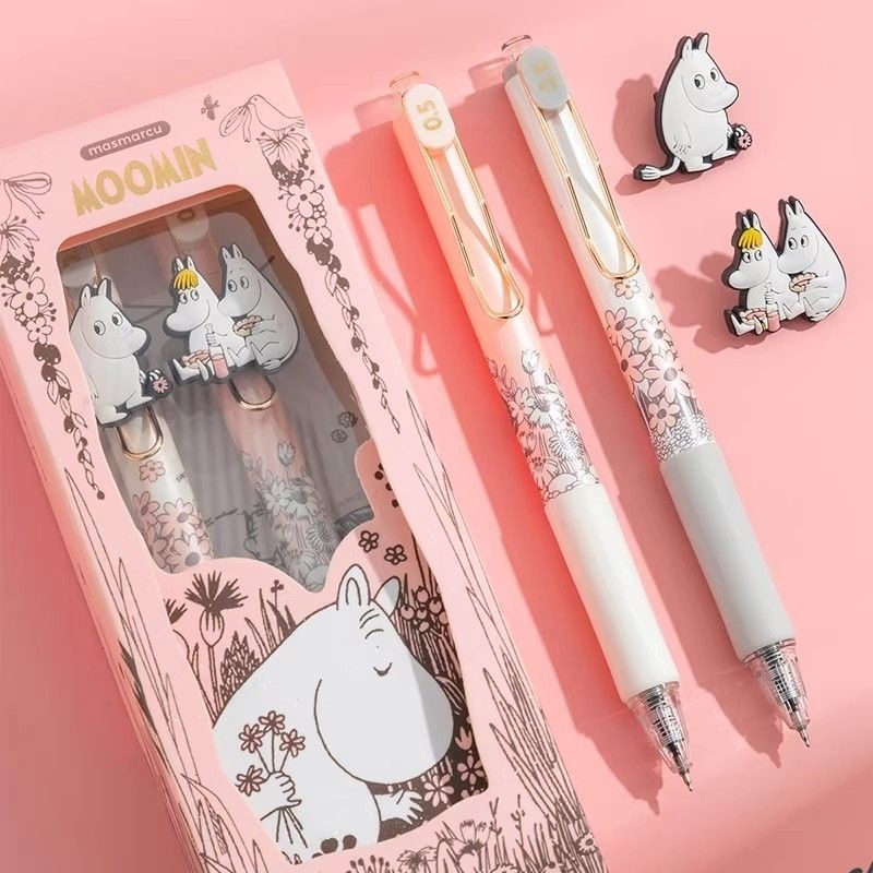 Stationery Office - Гелевые ручки Moomin Cute Retractable, 0.5
