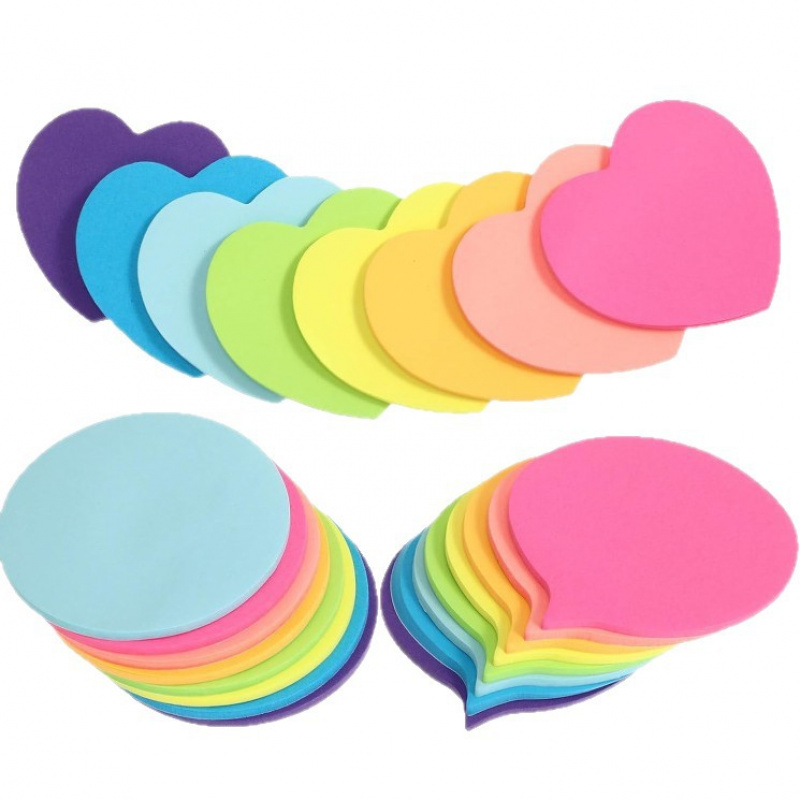 Total Stationery & Office Supply - 【 Блокноты с сердечками на 3