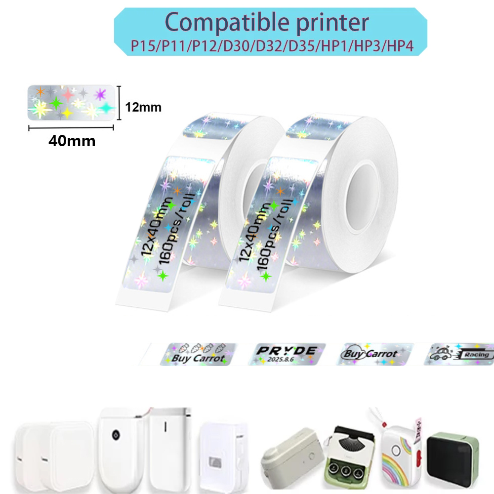 Label Printer Tape - P15 Лента для изготовления этикеток Портативная