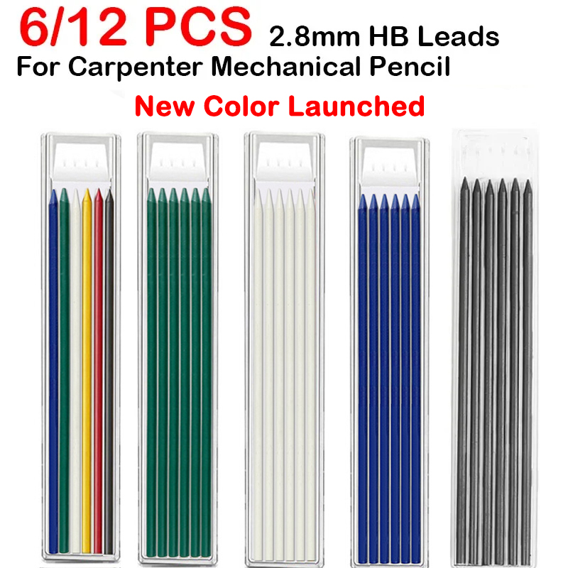 Mechanical Pencil Lead - 6/12 шт. механический карандаш для деревообработки