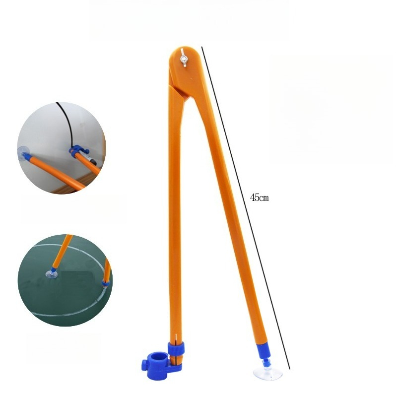 Compass Geometry Set - Большой прочный пластиковый учебный циркуль с