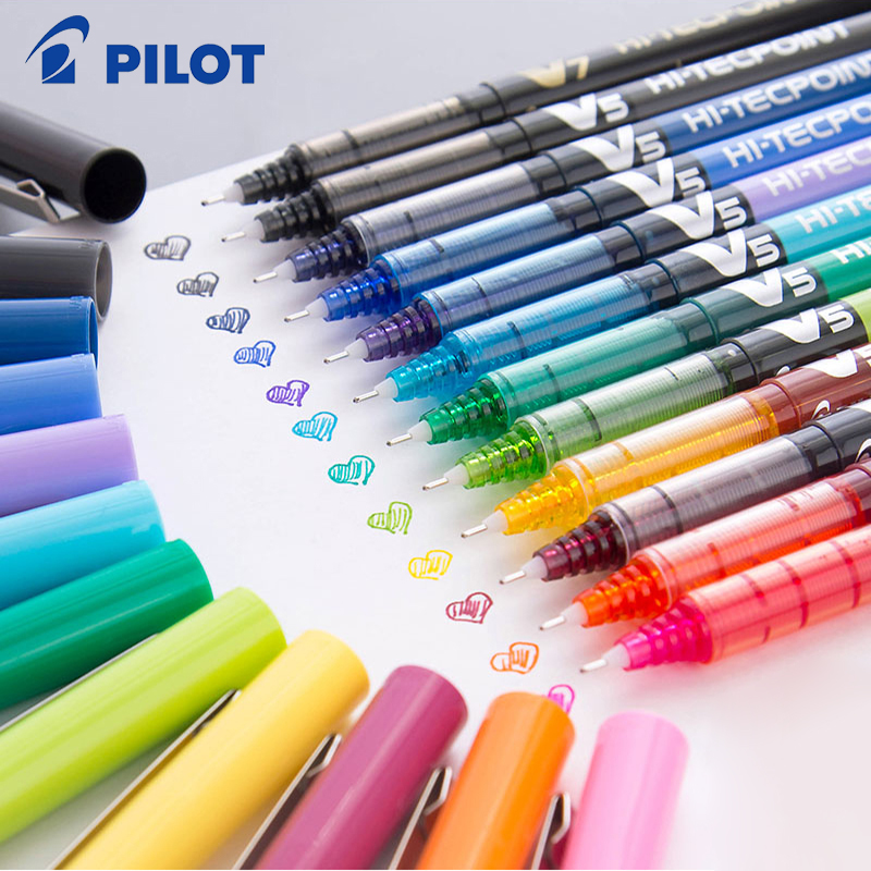 Pilot Pen V5 - Жидкая ручка Pilot V5 Hi Tecpoint