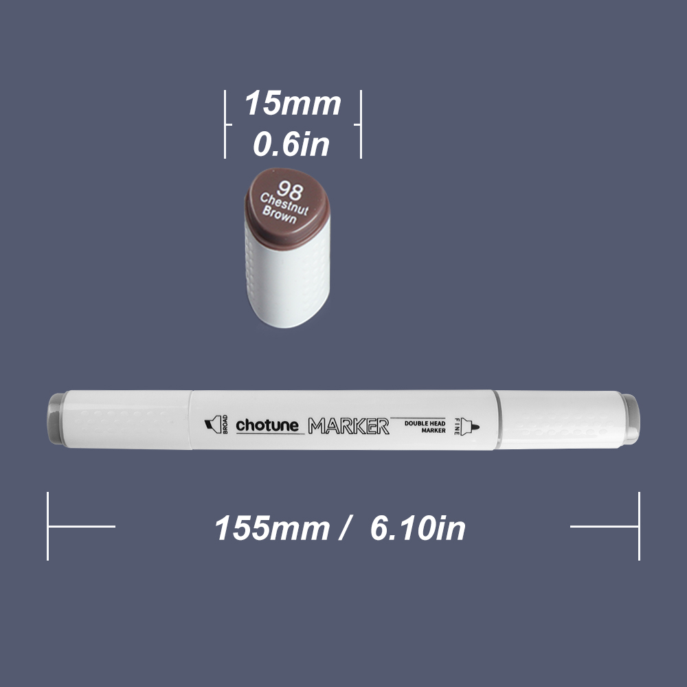 THOTUNE 12-цветный теплый серы – обзор и цена Copic Marker Sketch