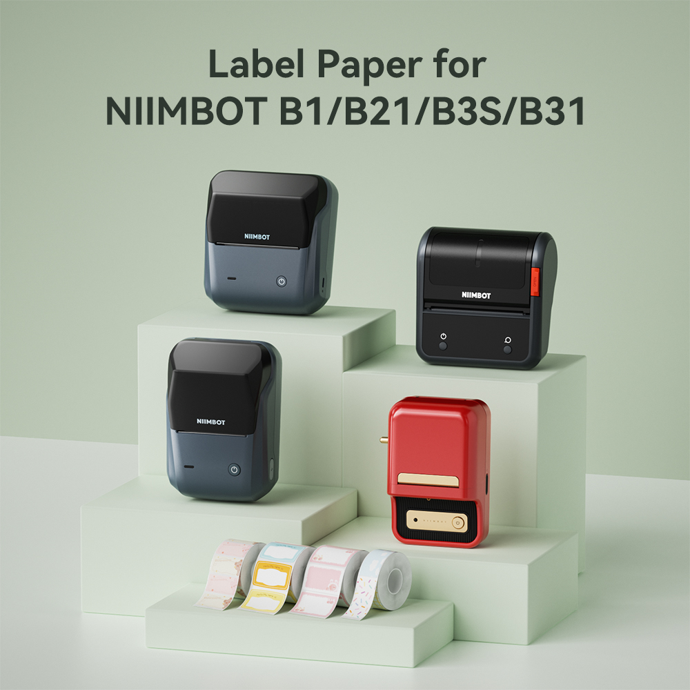 Термоэтикетка NIIMBOT для B1 B – обзор и цена Label Printer Tape