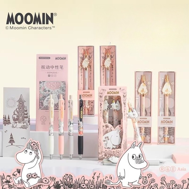 Гелевые ручки Moomin Cute Retr – обзор и цена Stationery Office