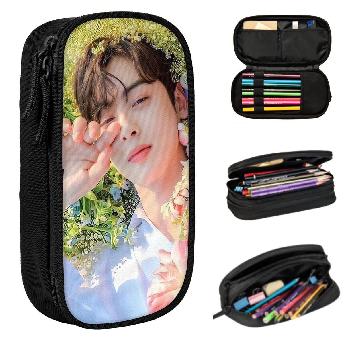 Пенал Cha EunWoo Kpop Astro дл – обзор и цена Stationery And Office Supply Chain