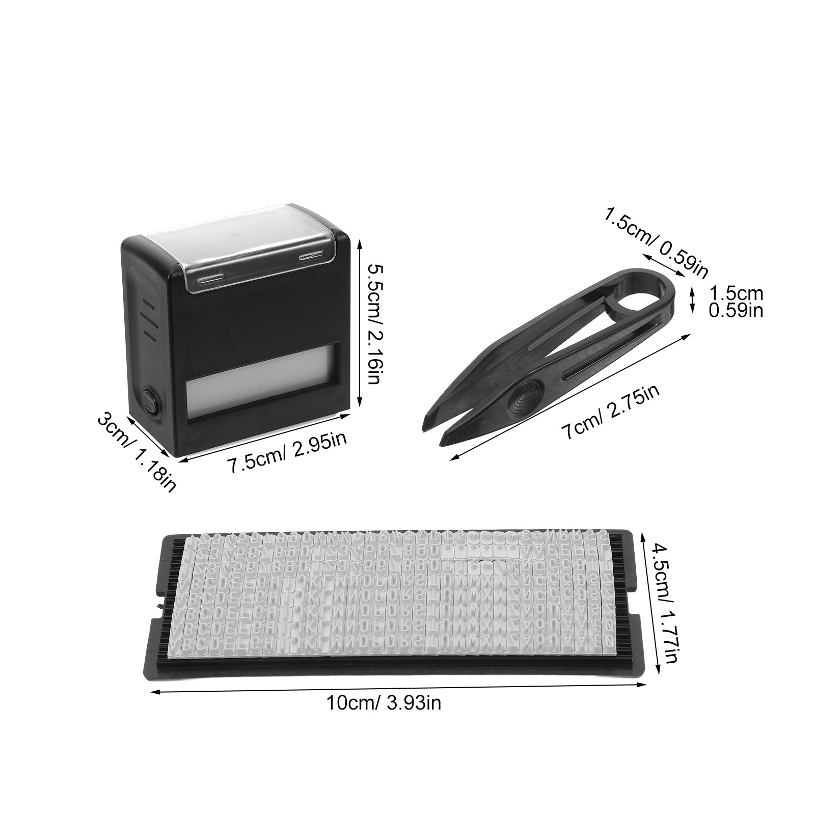 Набор для изготовления самонаб – обзор и цена Self Inking Stamp