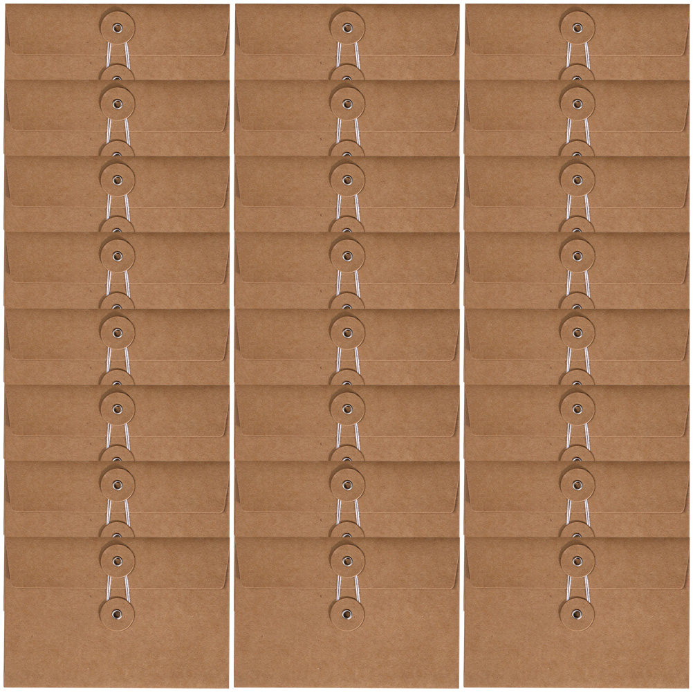 30 шт. однотонных конвертов из – обзор и цена Letter Envelope Kraft
