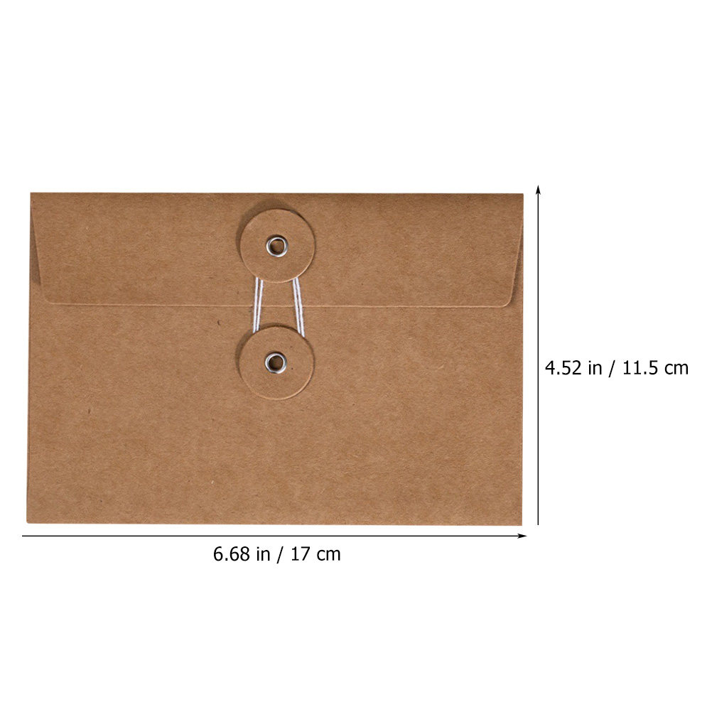 30 шт. однотонных конвертов из – обзор и цена Letter Envelope Kraft