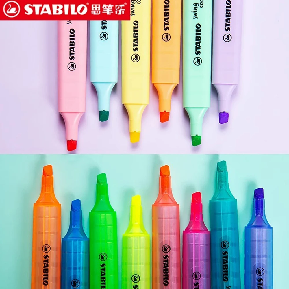 Набор маркеров STABILO BOSS 70 – обзор и цена Stabilo Marker Swing Cool
