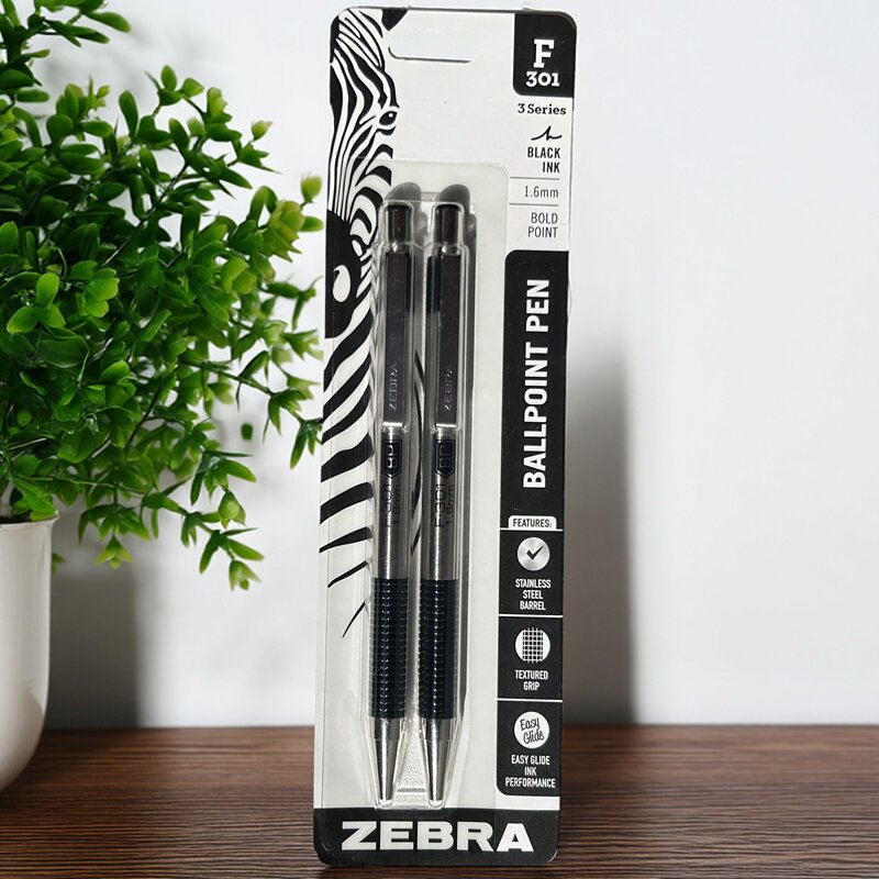 Японская шариковая ручка ZEBRA – обзор и цена Zebra Pen F-301