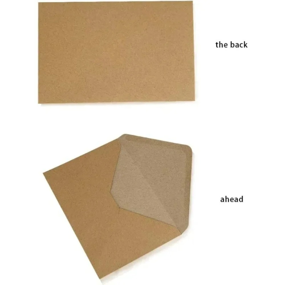 50 шт. классических коричневых – обзор и цена Letter Envelope Kraft