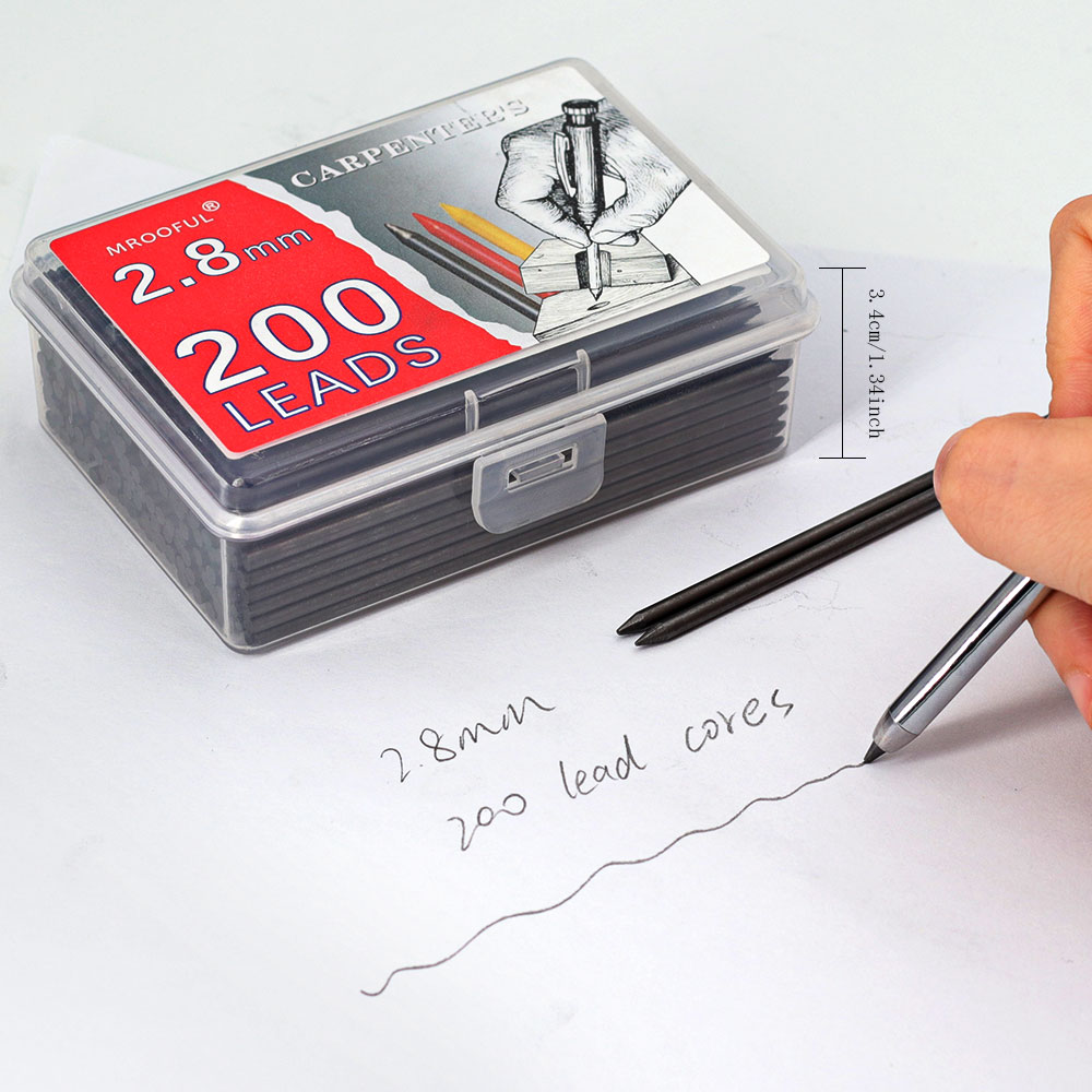 Большой емкости 2,8 мм, сменны – обзор и цена Mechanical Pencil Lead