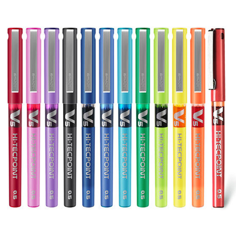 Ручка-пилот японская с жидкими – обзор и цена Pilot Pen V5
