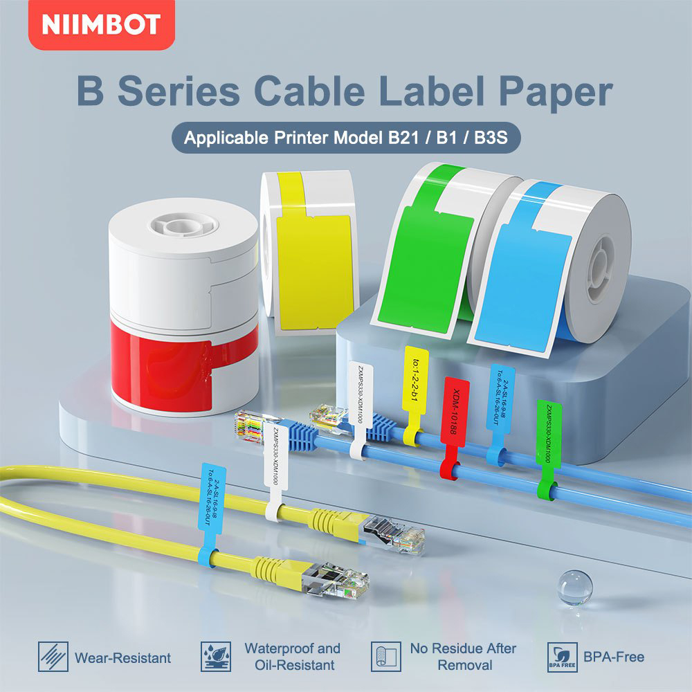 Портативный принтер Niimbot дл – обзор и цена Label Printer Tape