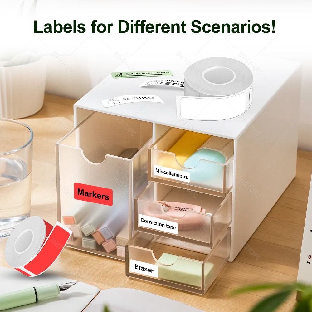Цветная бумага для изготовлени – обзор и цена Label Printer Tape