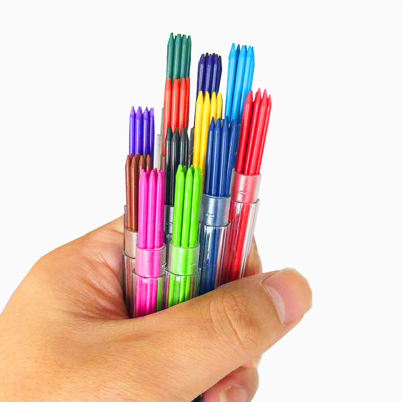 12 цветов 2,0 мм HB сменный гр – обзор и цена Mechanical Pencil Lead