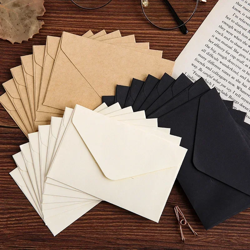 20/40/80 шт. классические белы – обзор и цена Letter Envelope Kraft
