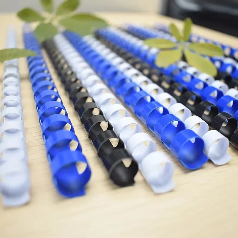 Кольца для переплета 12 мм, си – обзор и цена Binding Comb Plastic