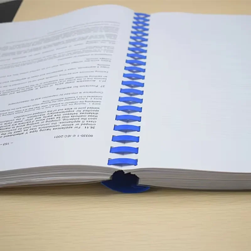 Кольца для переплета 12 мм, си – обзор и цена Binding Comb Plastic